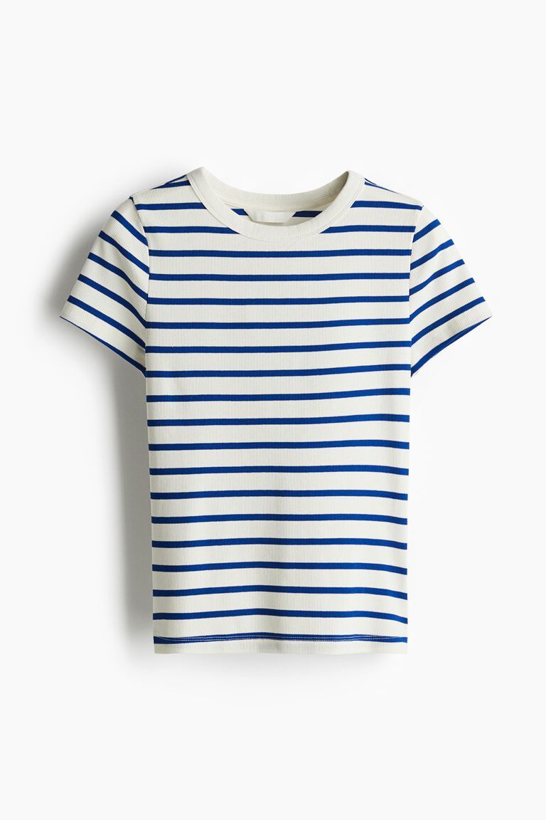 Ribbed T-shirt
