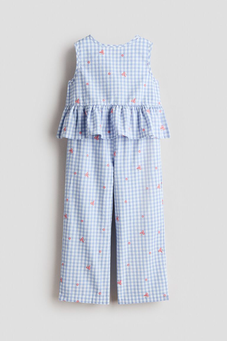 2-piece embroidered set