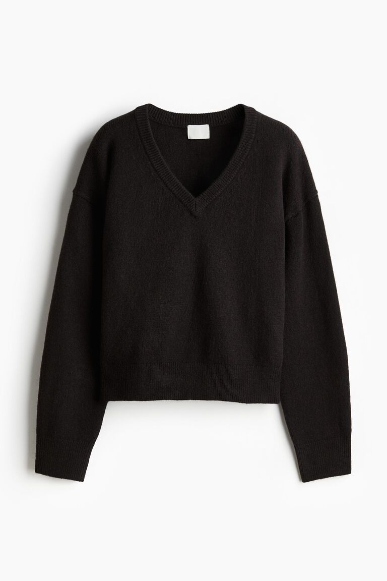 V-neck jumper