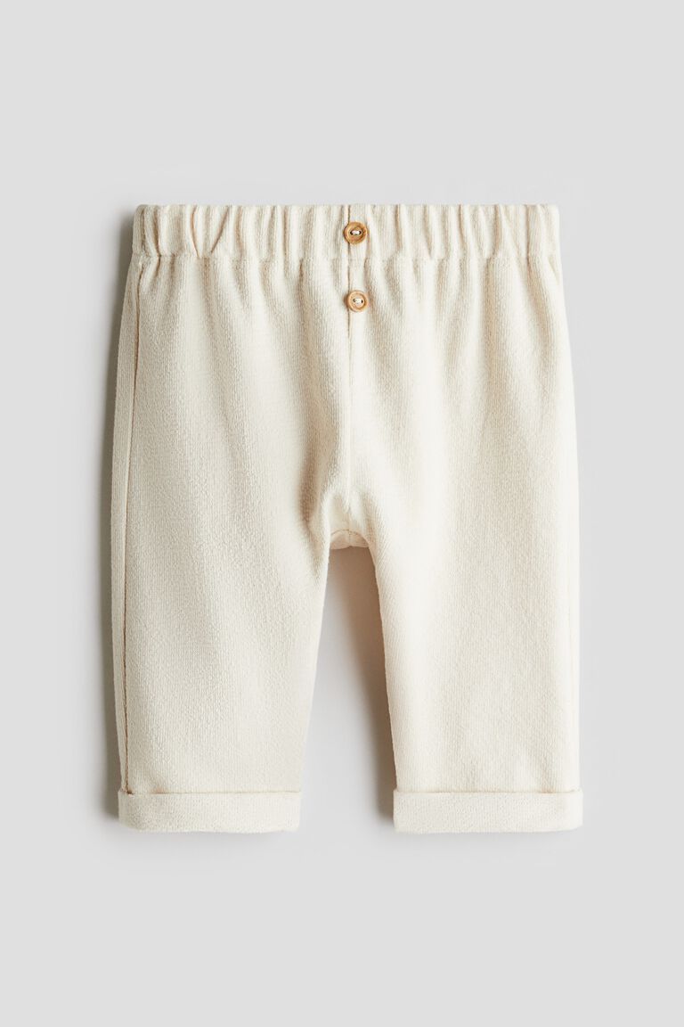 Button-front trousers