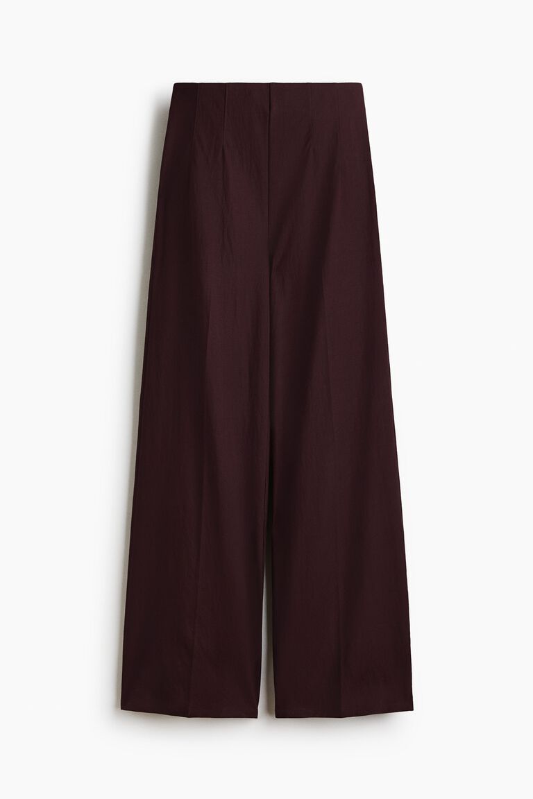 Wide pull-on trousers