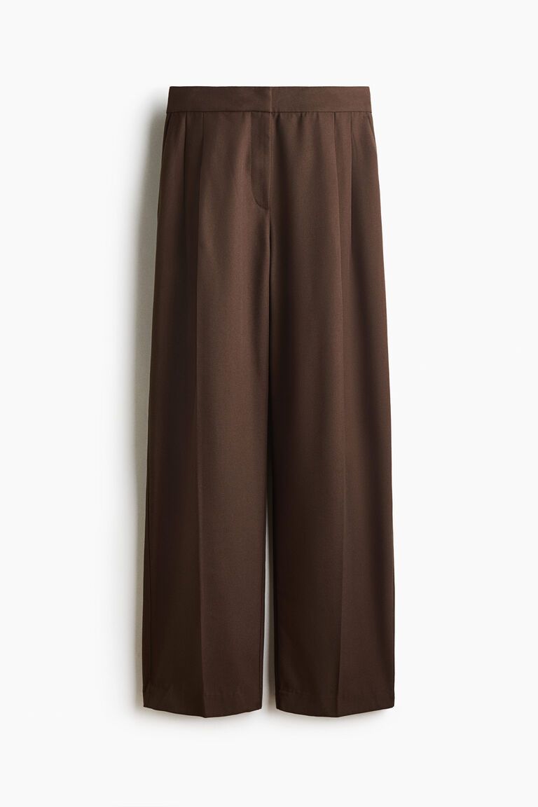 Tailored barrel trousers