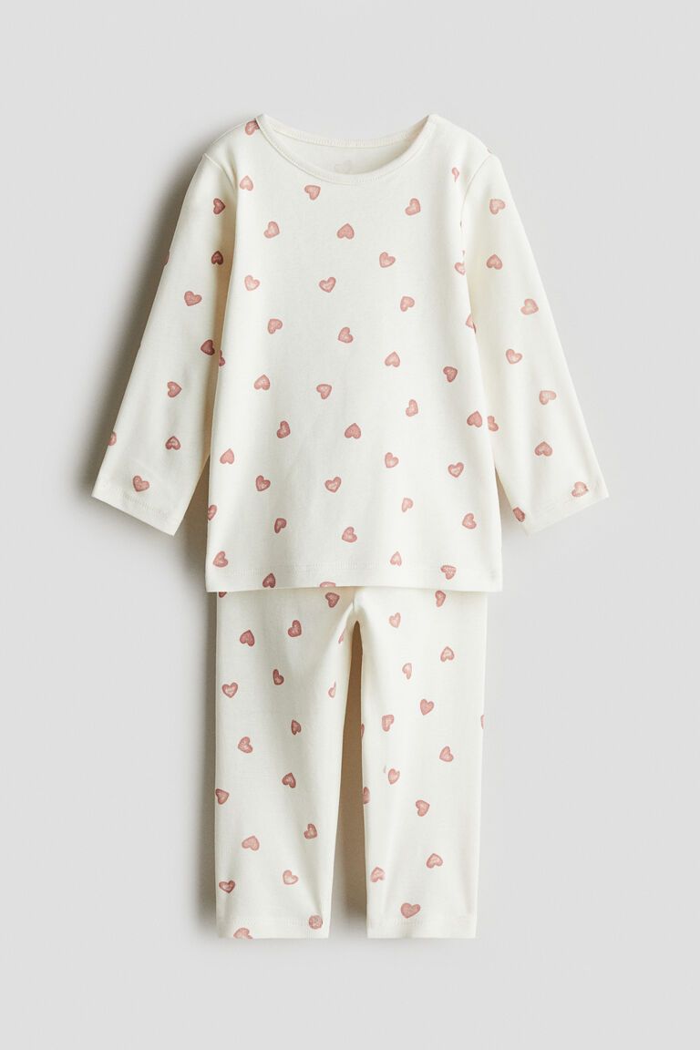Printed cotton pyjamas