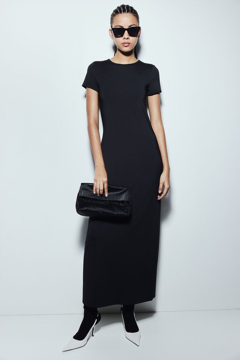 Jersey bodycon dress