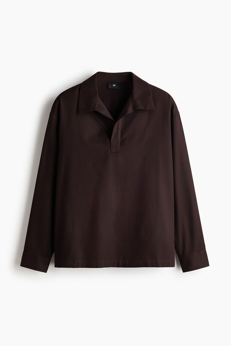 Relaxed Fit Popover shirt