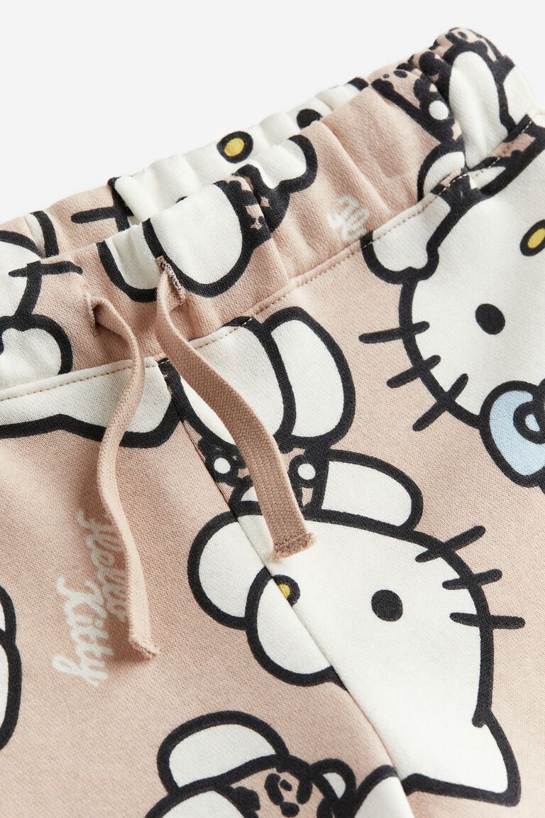 Printed joggers