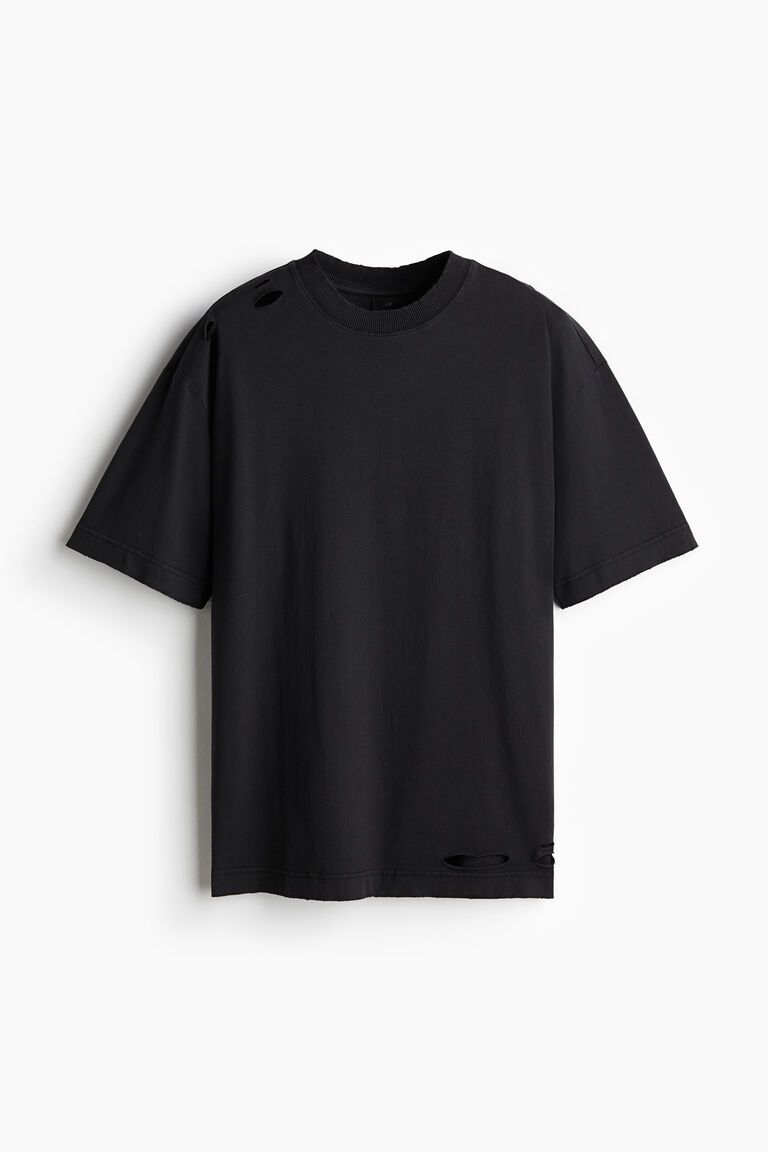 Oversized Fit Worn-look T-shirt