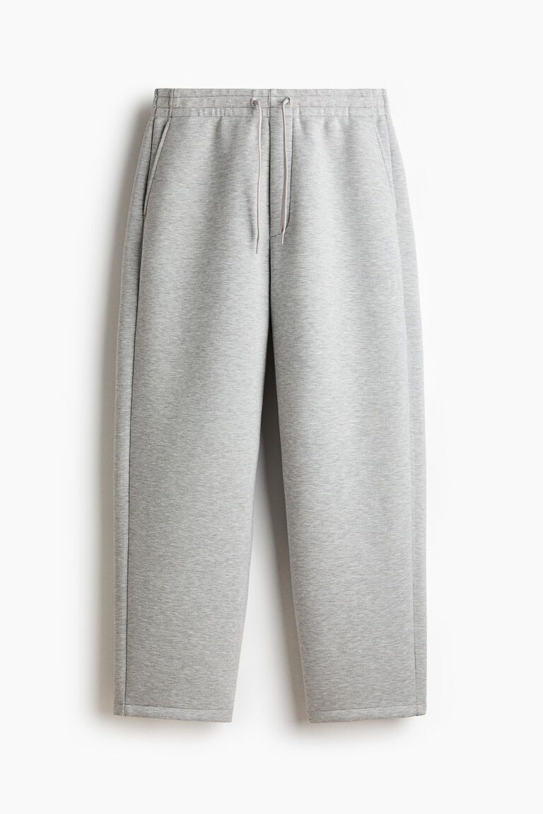 Relaxed Fit Scuba barrel joggers