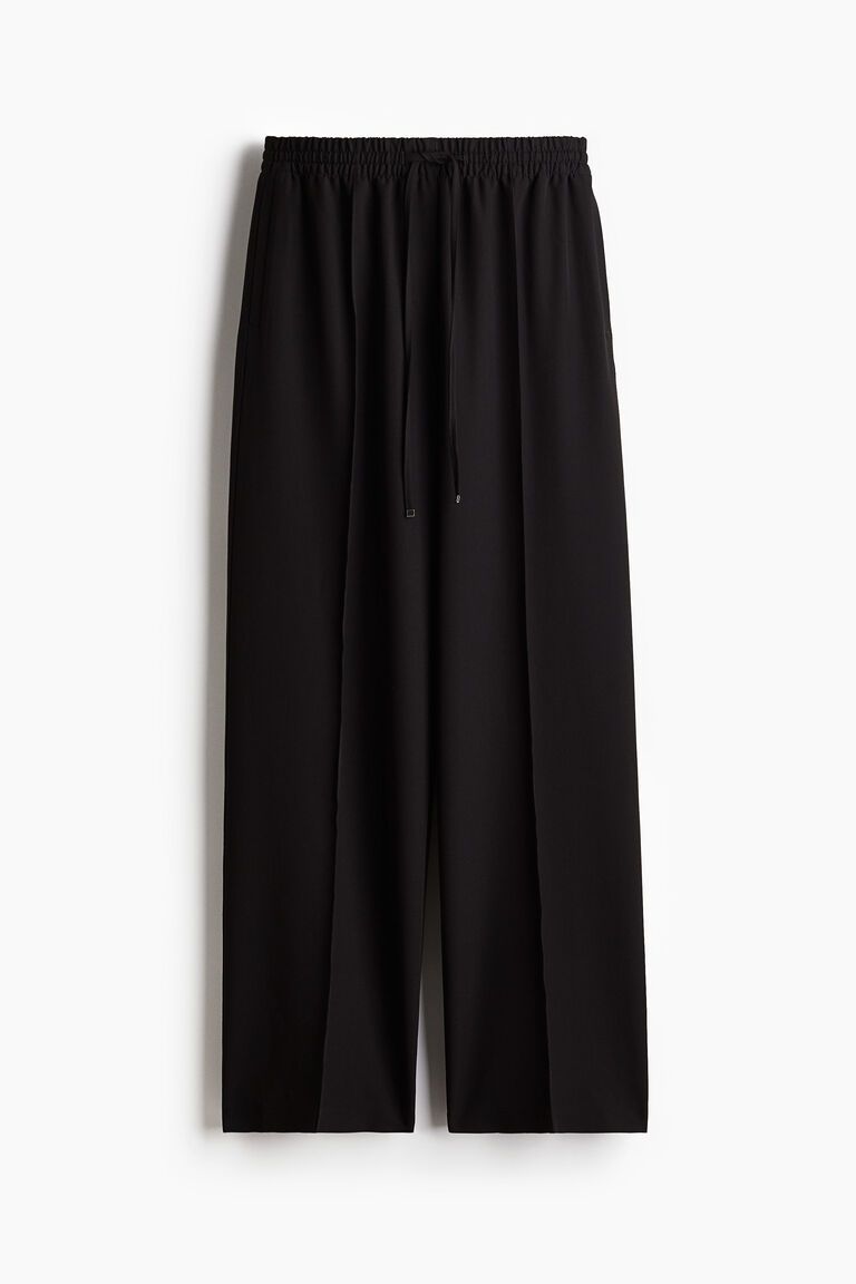 Tailored drawstring trousers