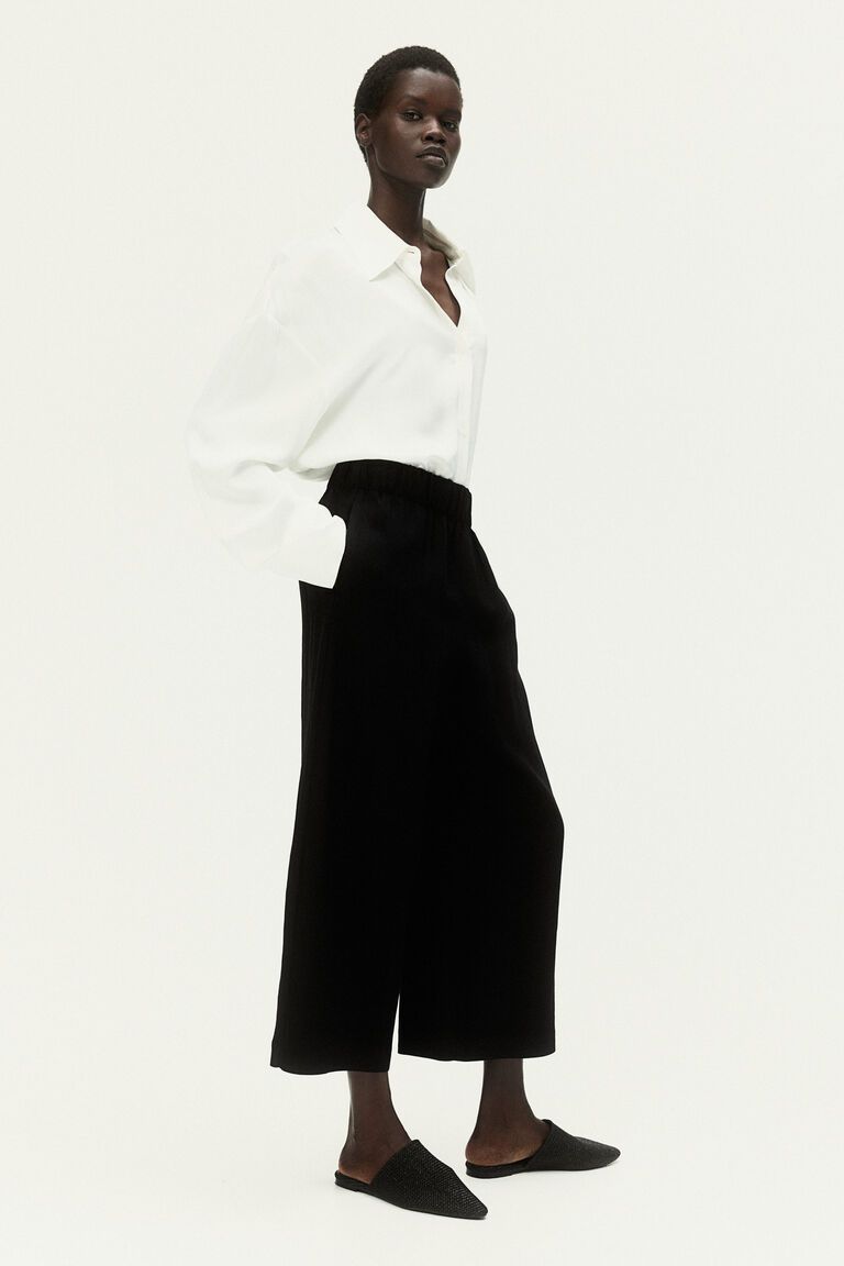 Pull-on culottes