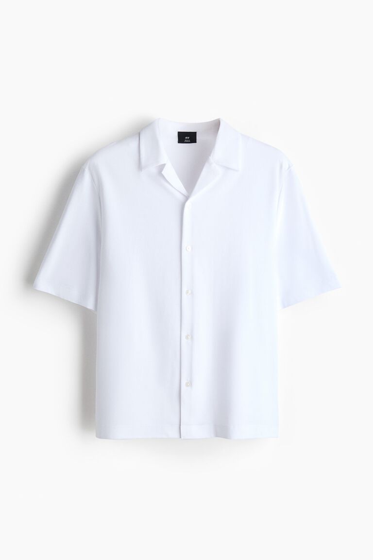 Regular Fit Jersey resort shirt