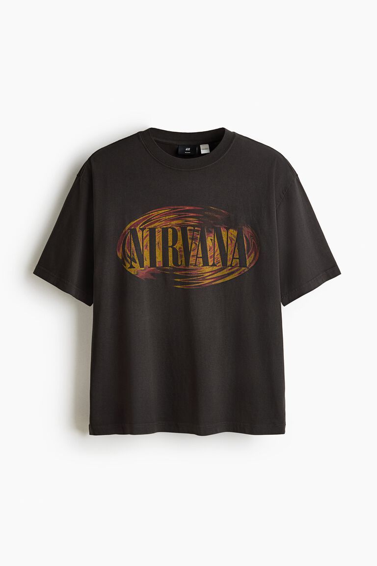 Relaxed Fit Printed cotton T-shirt