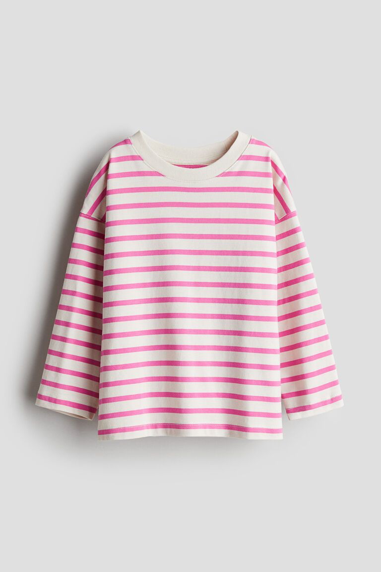 Oversized jersey top