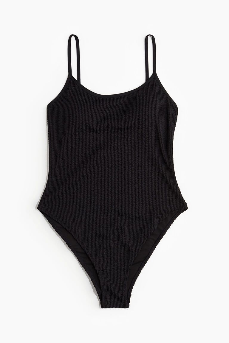 Padded-cup High leg Swimsuit