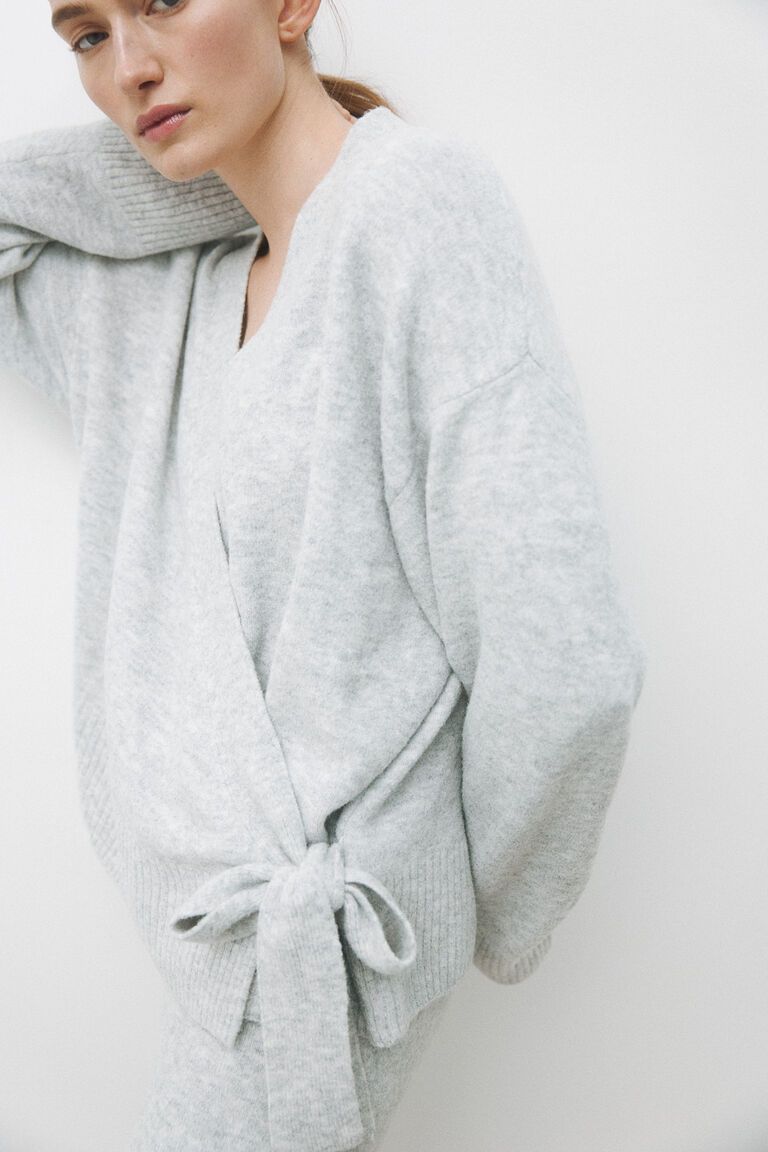 Wrap cardigan