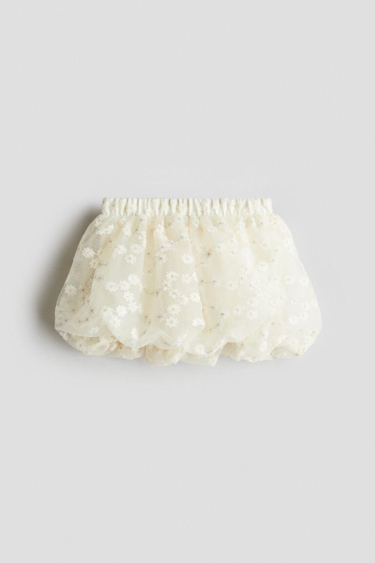 Tulle balloon skirt