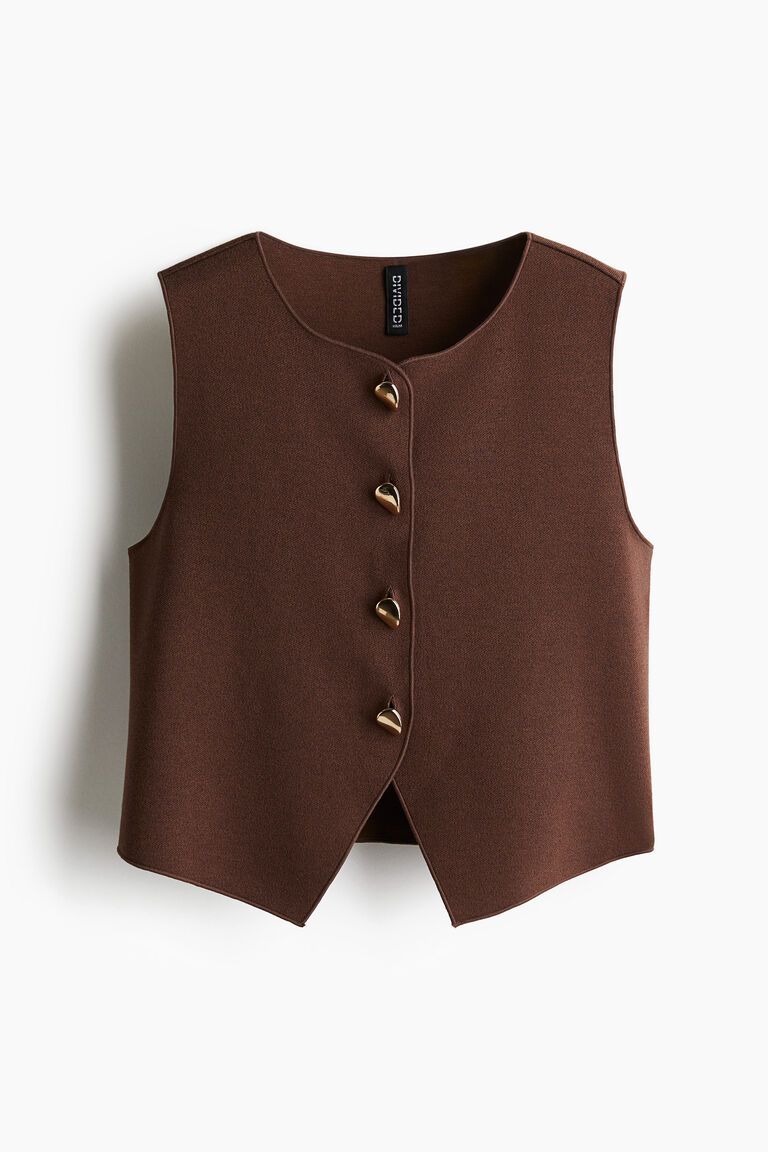 Jersey waistcoat