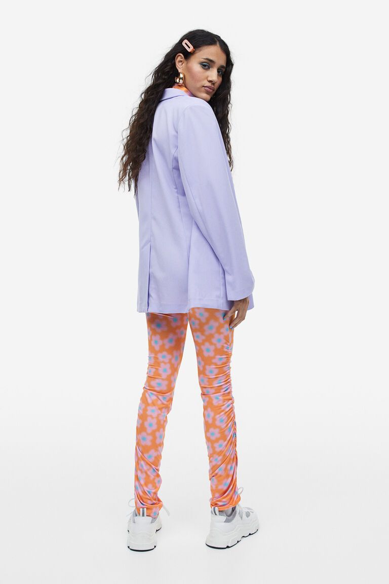 Gathered leggings