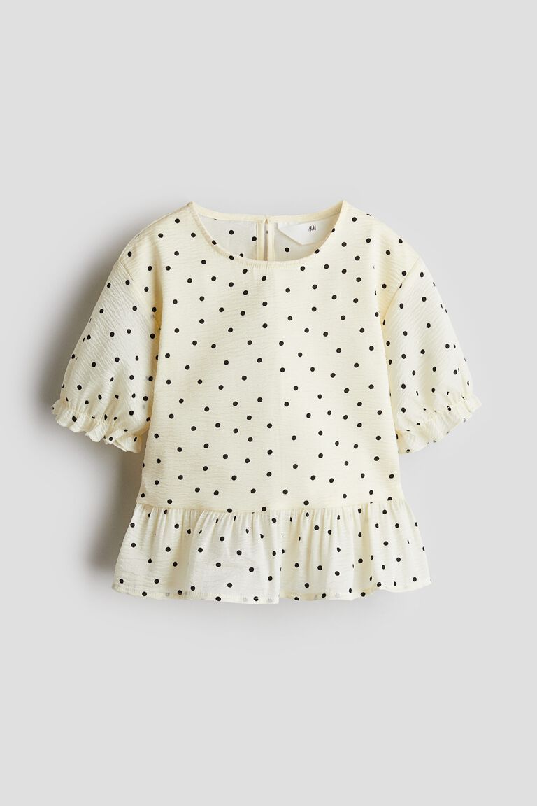 Peplum blouse
