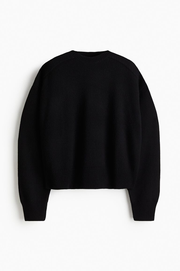 Cashmere-blend jumper