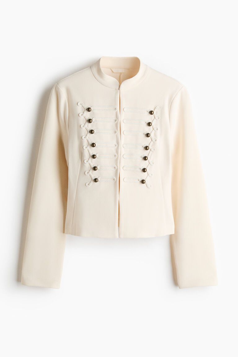 Crêpe jersey jacket