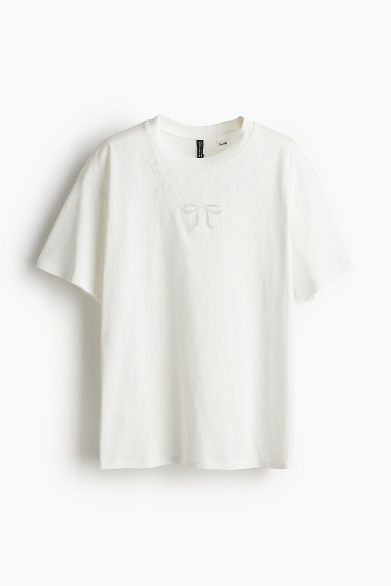 Oversized printed T-shirt