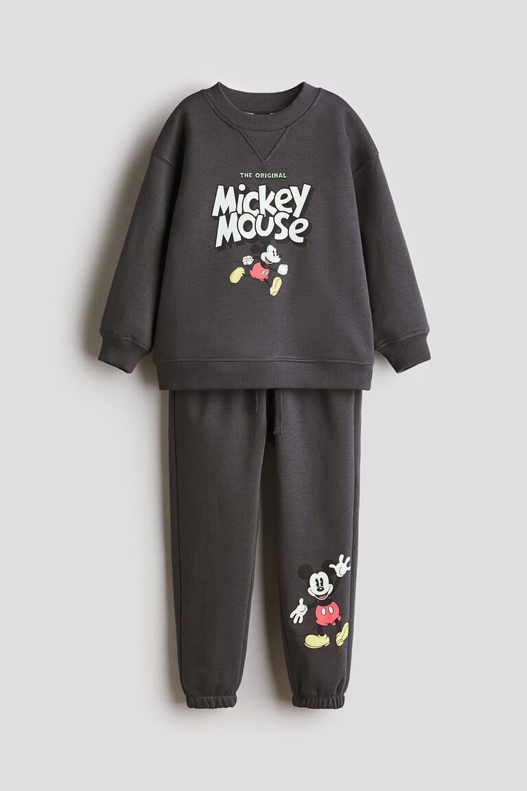 2-piece printed sweatshirt set