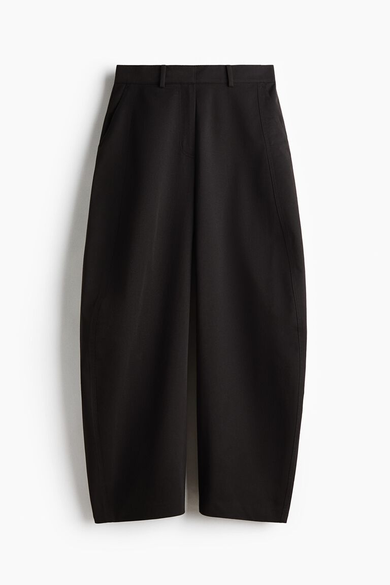 Balloon-leg trousers