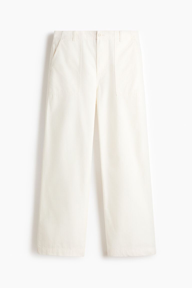 Relaxed Fit Twill trousers