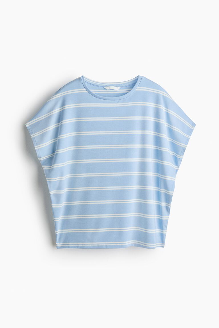 Oversized lyocell top