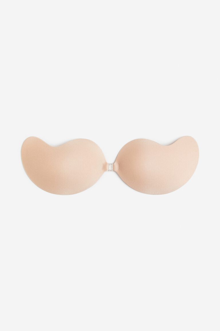 Self-adhesive push-up bra