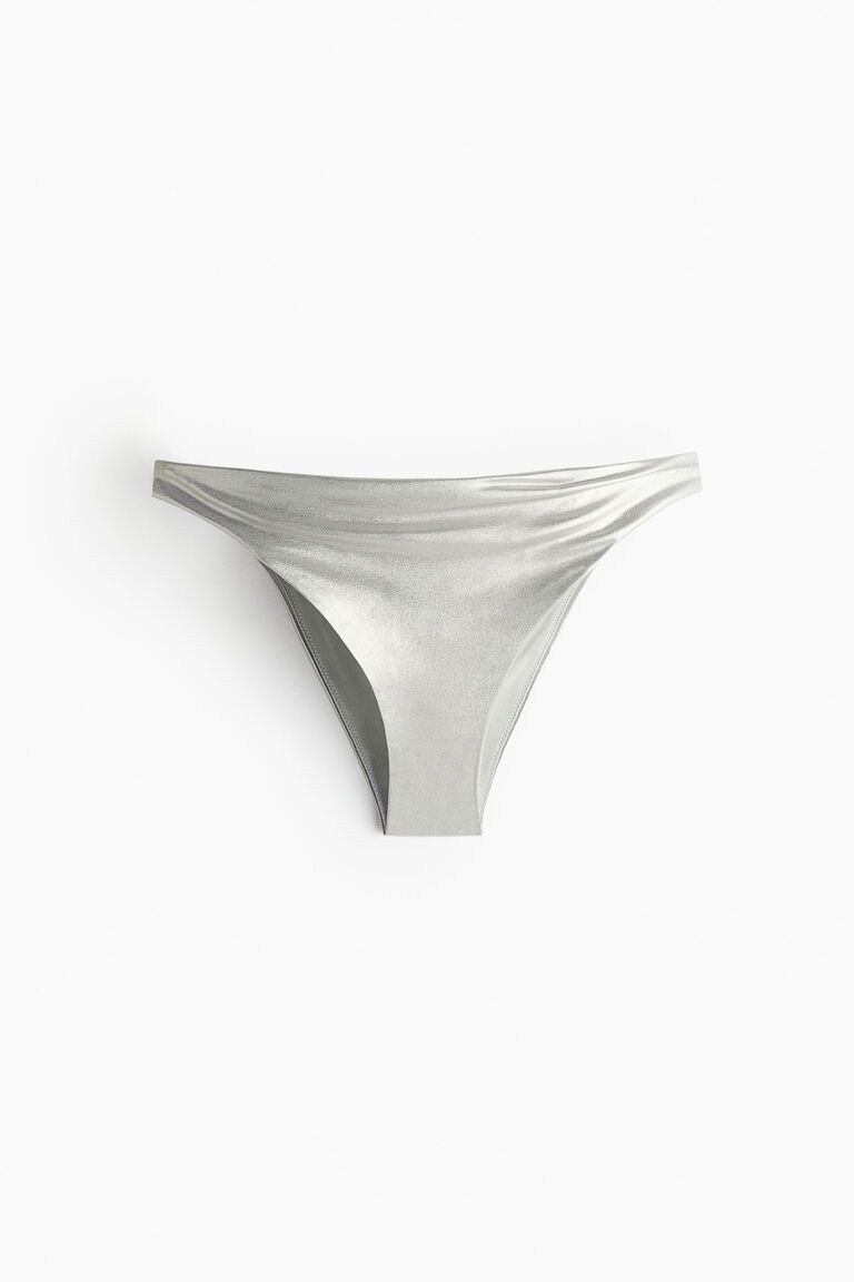 Shiny bikini bottoms