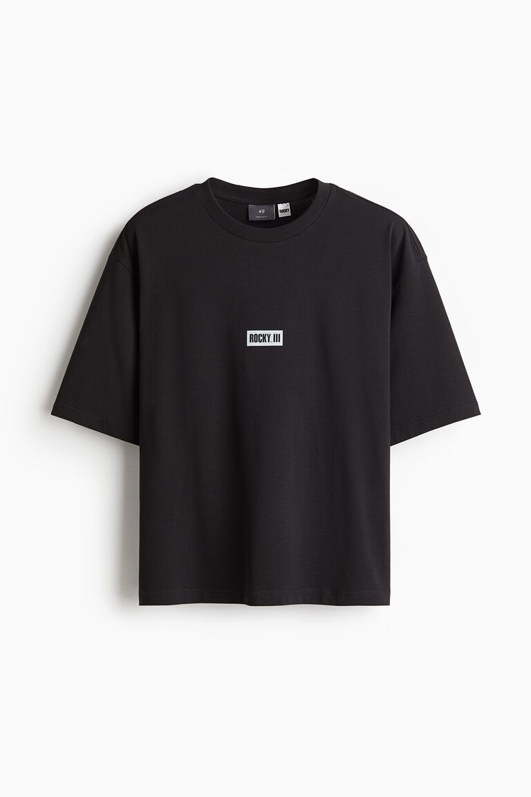 Oversized Fit Printed T-shirt