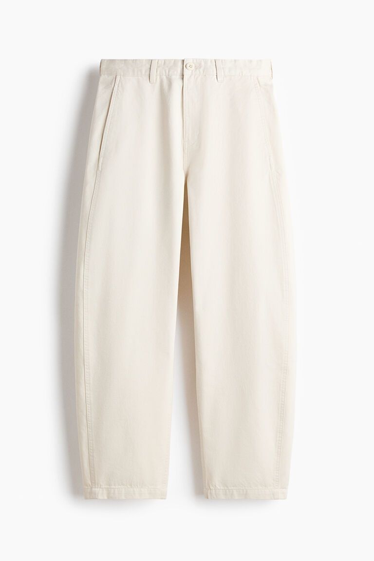 Relaxed Fit Barrel chinos