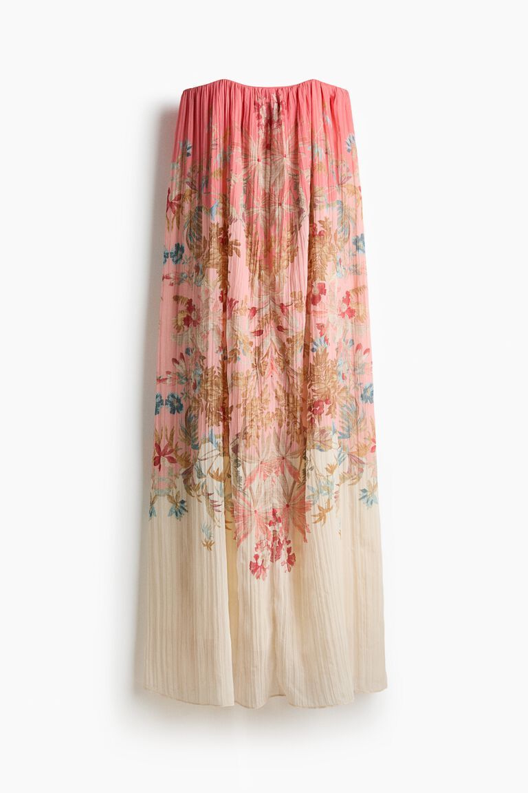A-line bandeau dress