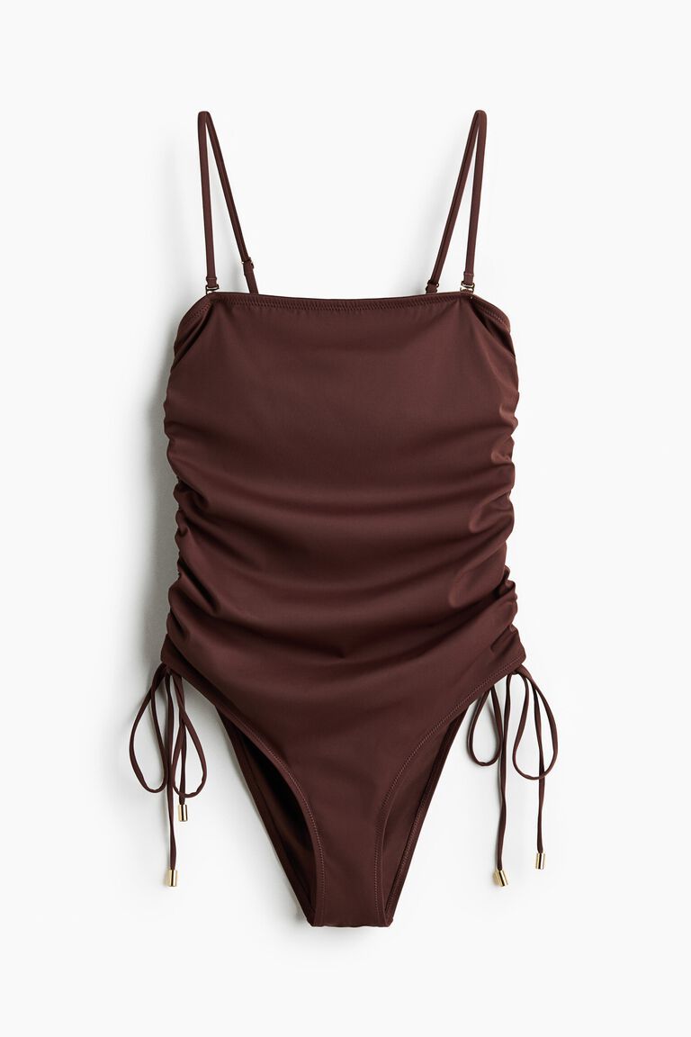 Medium Shape Bandeau swimsuit