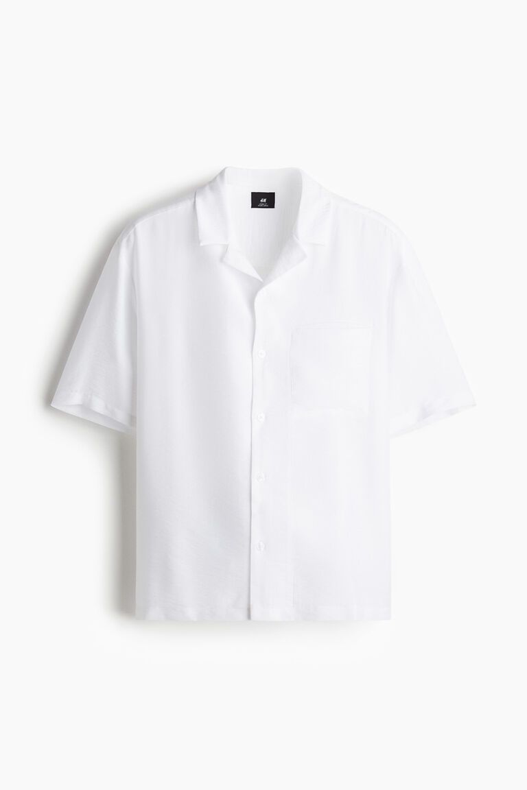 Regular Fit Textured resort shirt