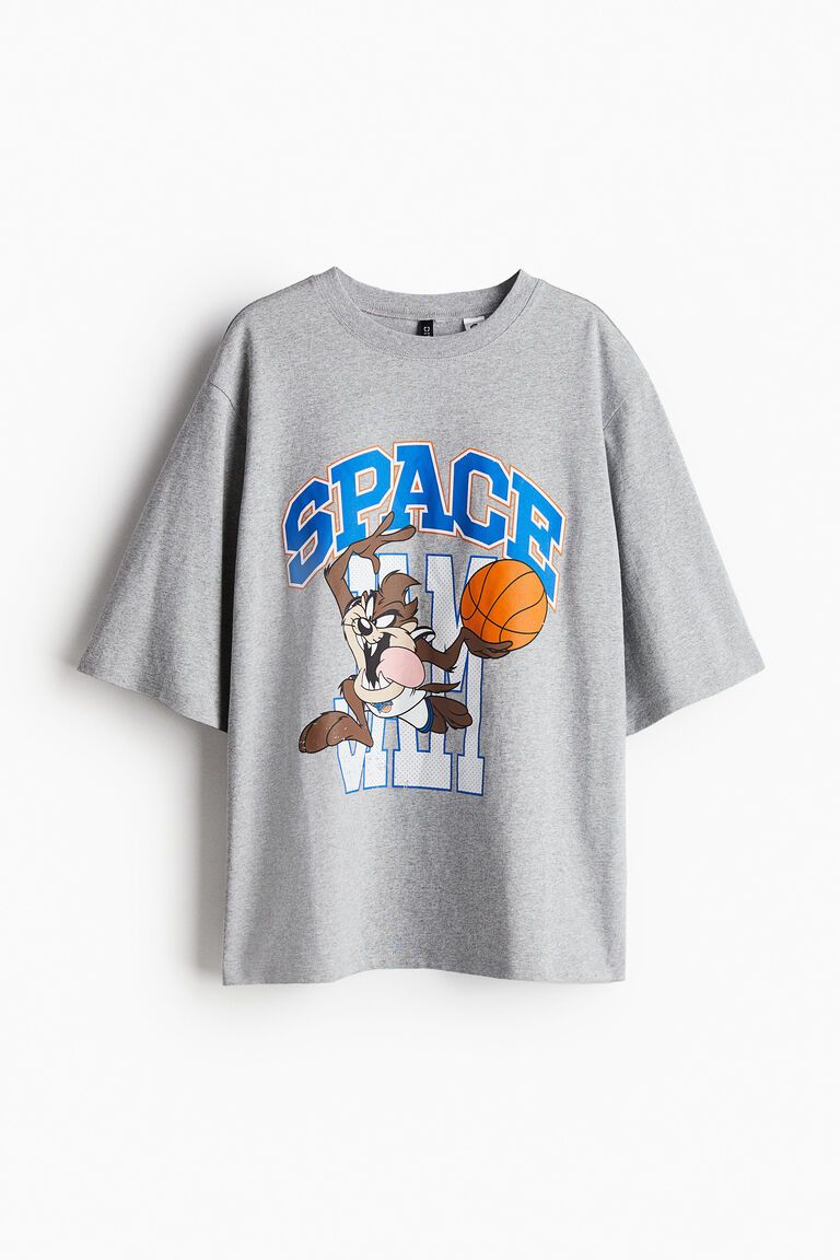 Oversized printed T-shirt