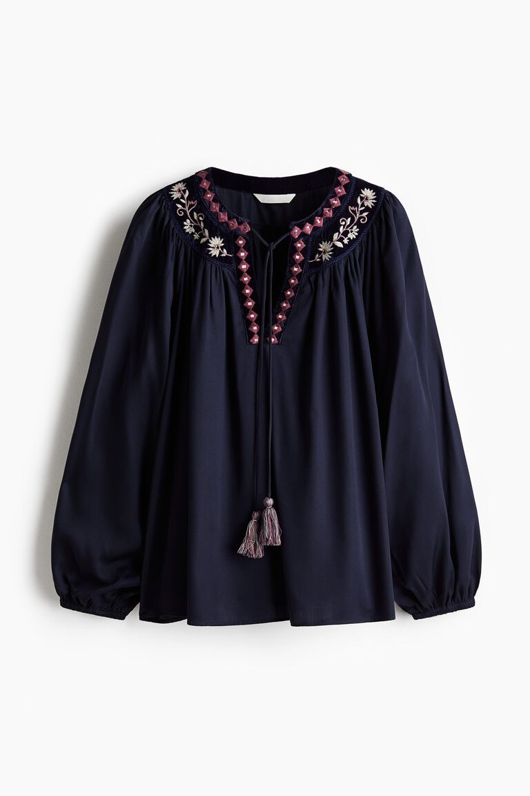Embroidered blouse