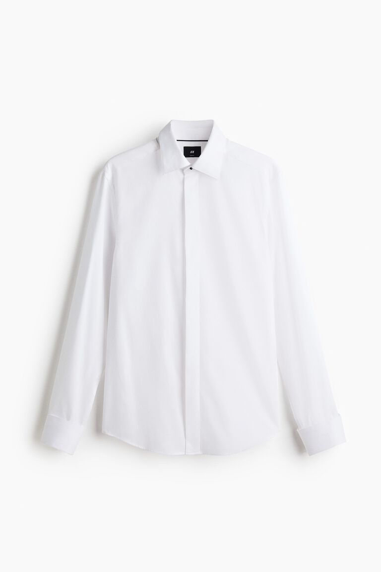Slim Fit Tuxedo shirt
