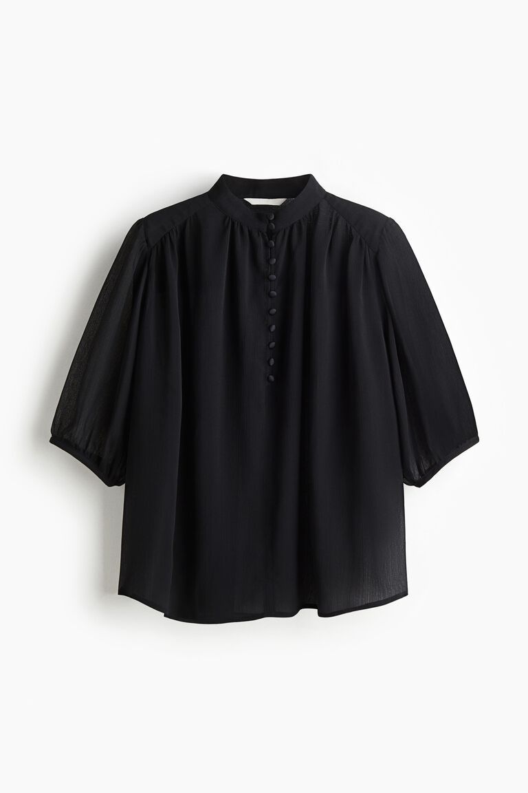 Crinkled blouse