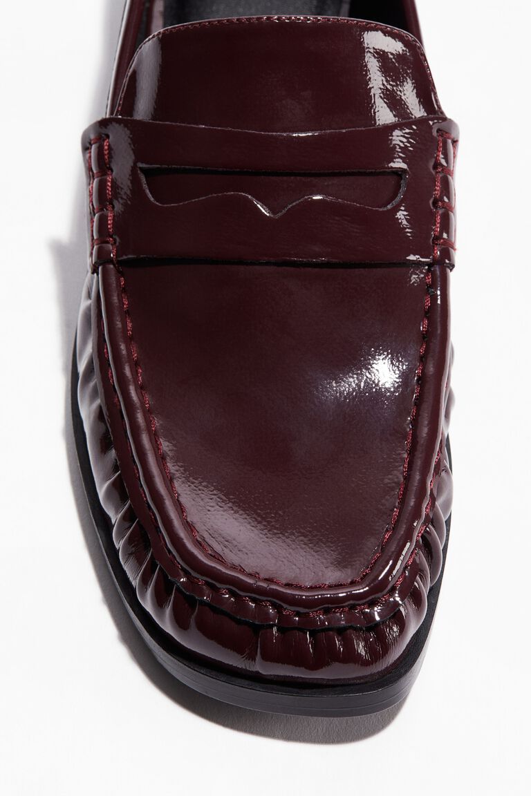 Patent loafers