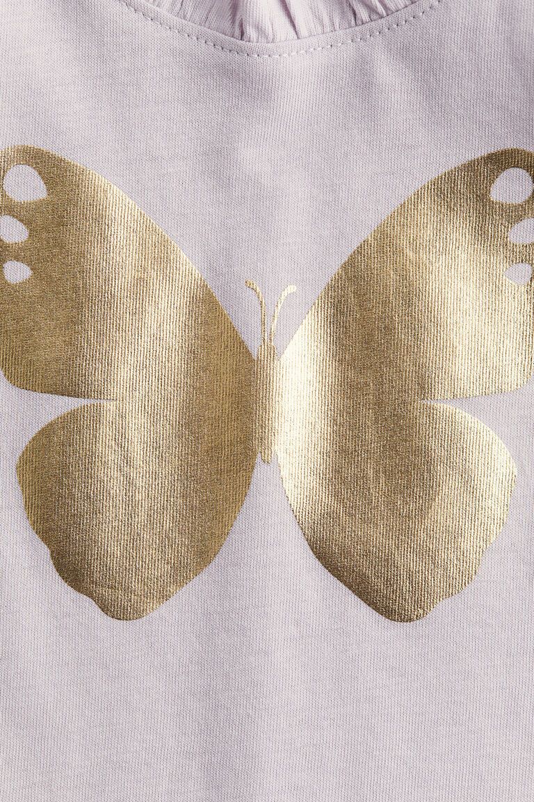 Frill-trimmed vest top