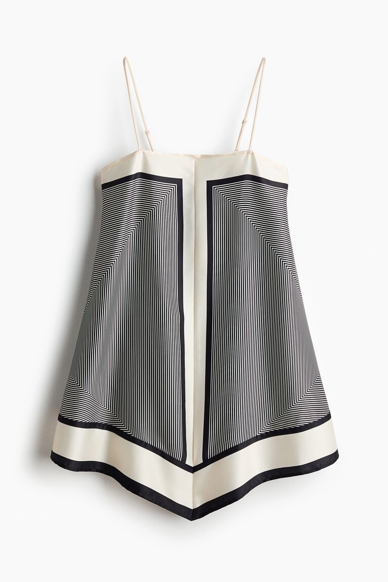 A-line strappy dress