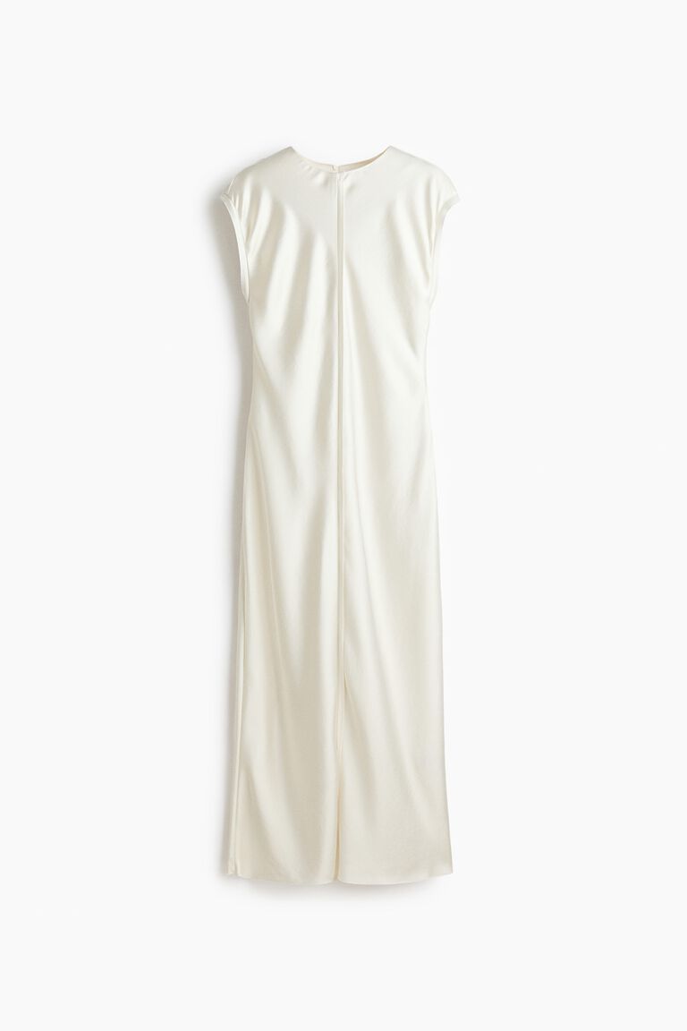 Satin midi dress