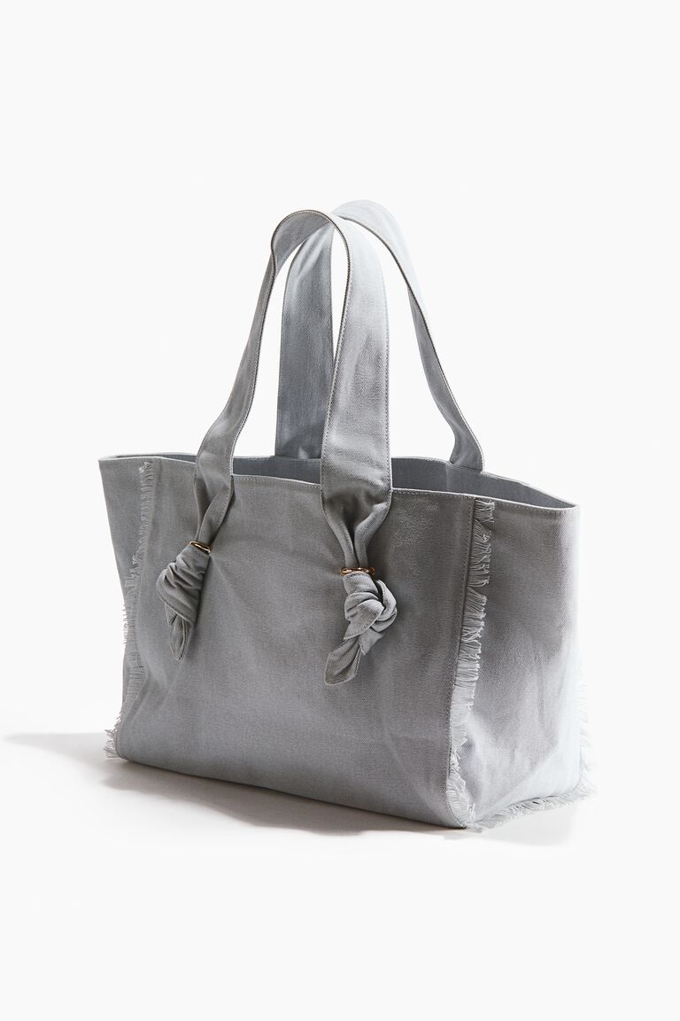 Knot-detail tote bag
