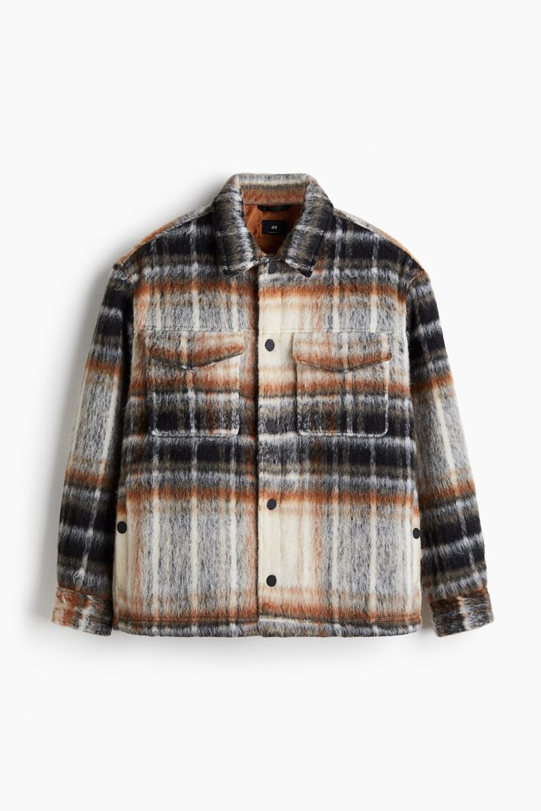 Oversized Fit Padded overshirt