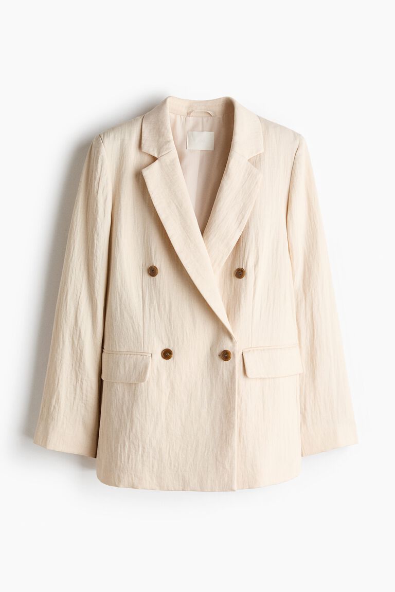 Double-breasted blazer