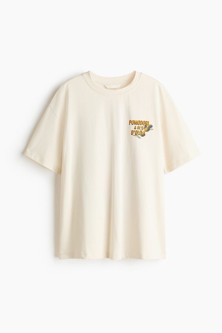 Oversized printed T-shirt