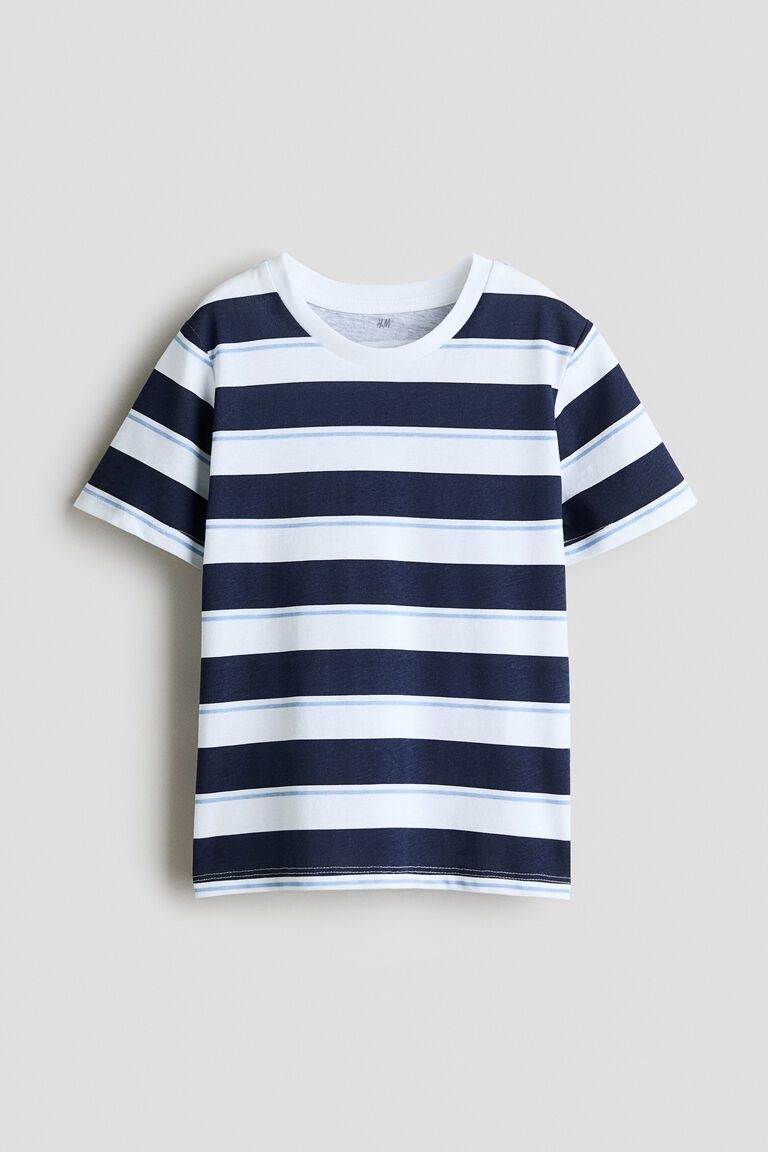 Printed cotton T-shirt